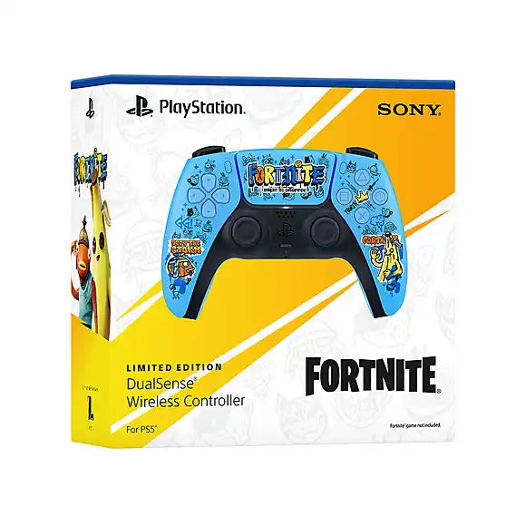 Limited Edition Fortnite DualSense Wireless Controller for PS5.