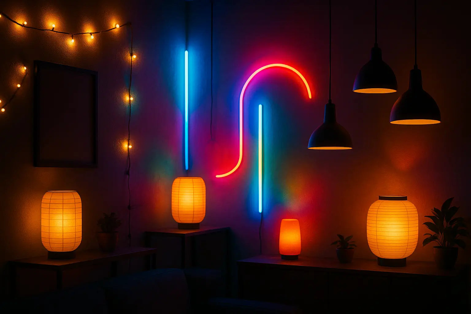 Lights. Jordan. Amman