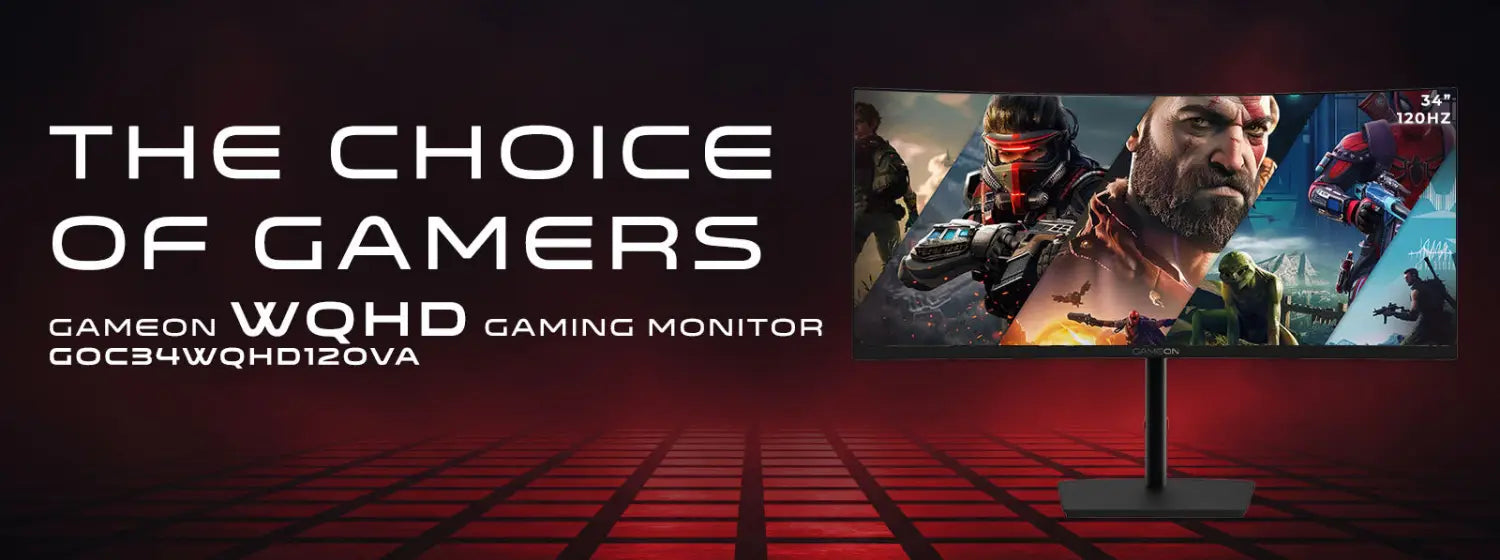 Gameon Wqhd Va Spectra Pro Series 34’’ Wqhd 120hz 4k