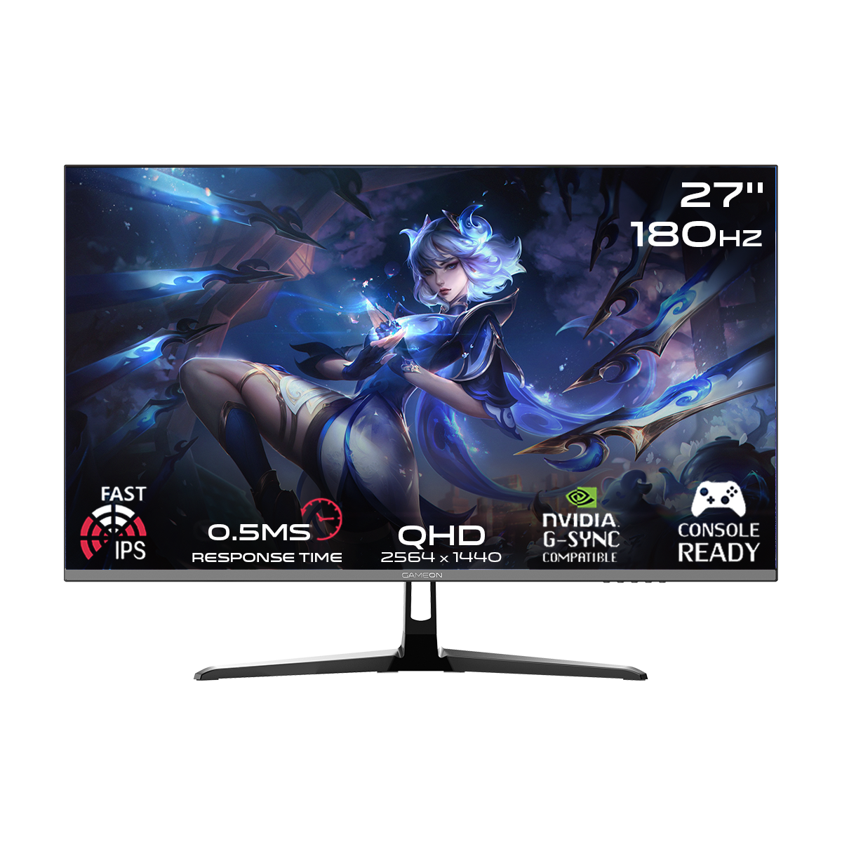 GAMEON 27 QHD 180IPS Pro Series 27" QHD, 180Hz 2K