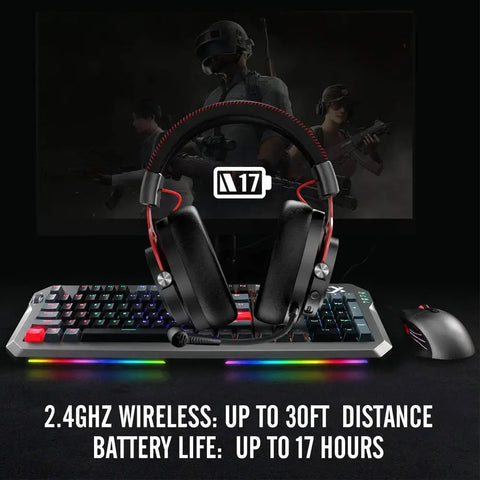 NUBWO G03 2.4G Wireless Gaming Headset