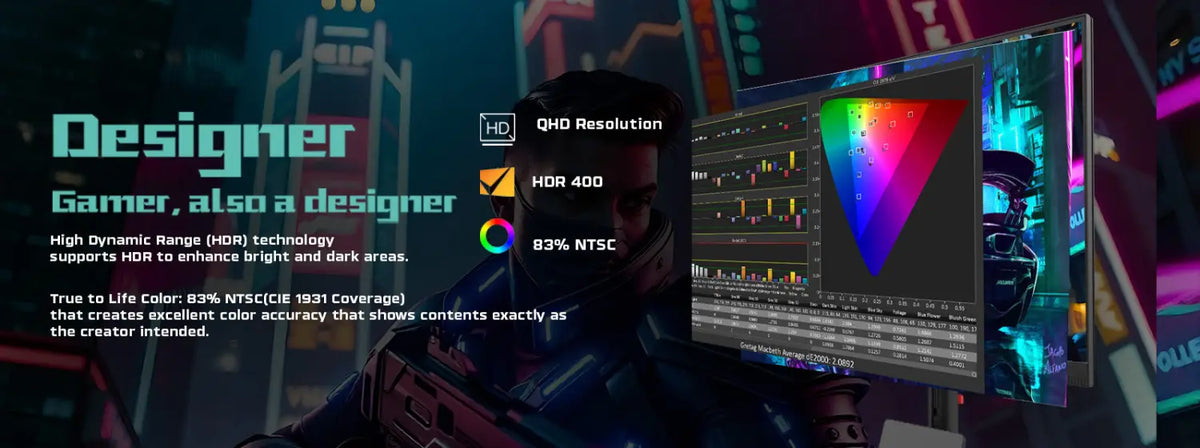Gameon Qhd 240 Ips Midnight Signature Series 27’’ Qhd 240hz 2k