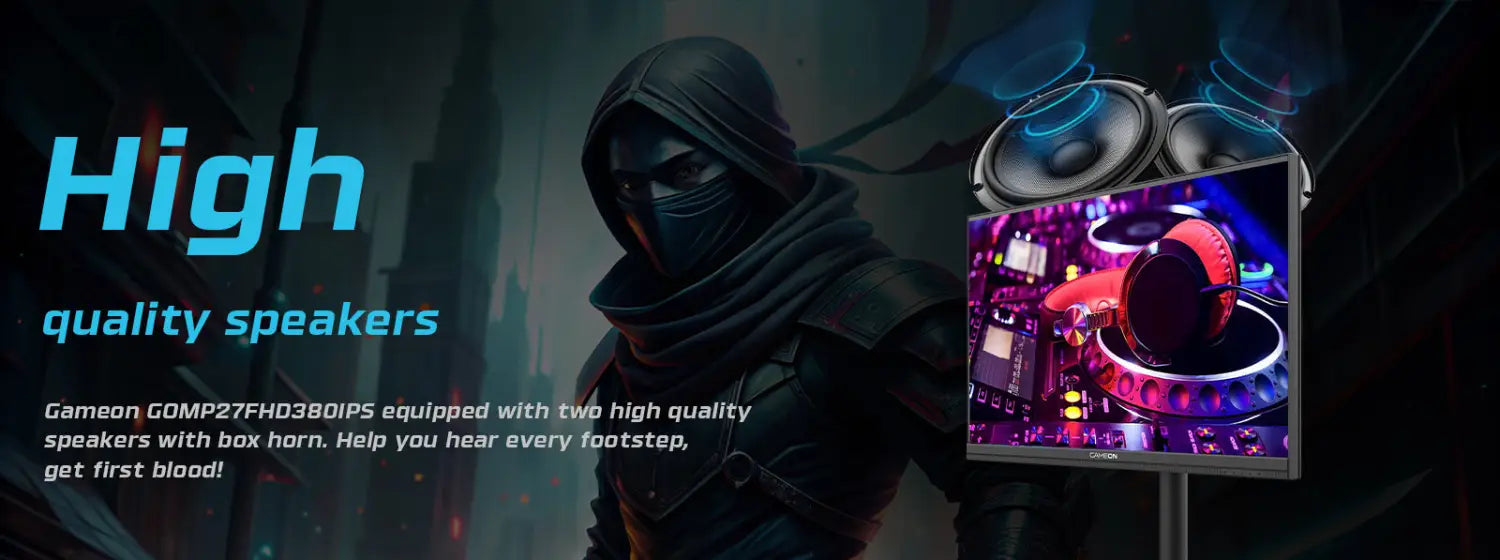 Gameon Fhd 380 Ips Midnight Pro Series 27’’ Fhd 380hz 1k