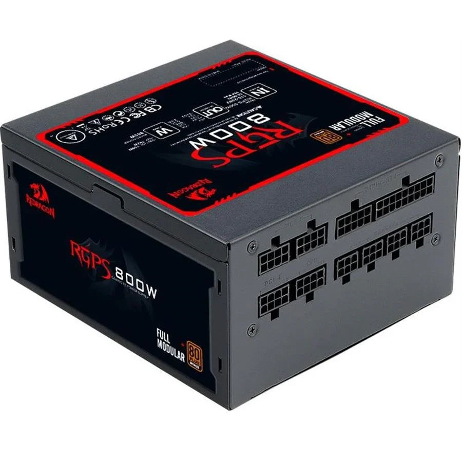 Redragon RGPS GC-PS011 800W 80 Plus Bronze Gaming PC Power Supply.