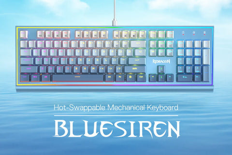 Redragon K654 Rgb Gaming Keyboard 104 Keys Wired Mechanical Keyboard