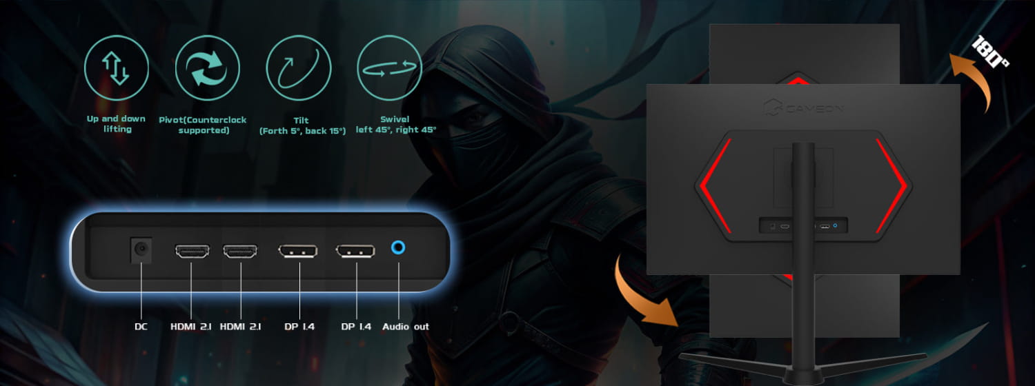 Gameon Fhd 380 Ips Midnight Pro Series 27’’ Fhd 380hz 1k