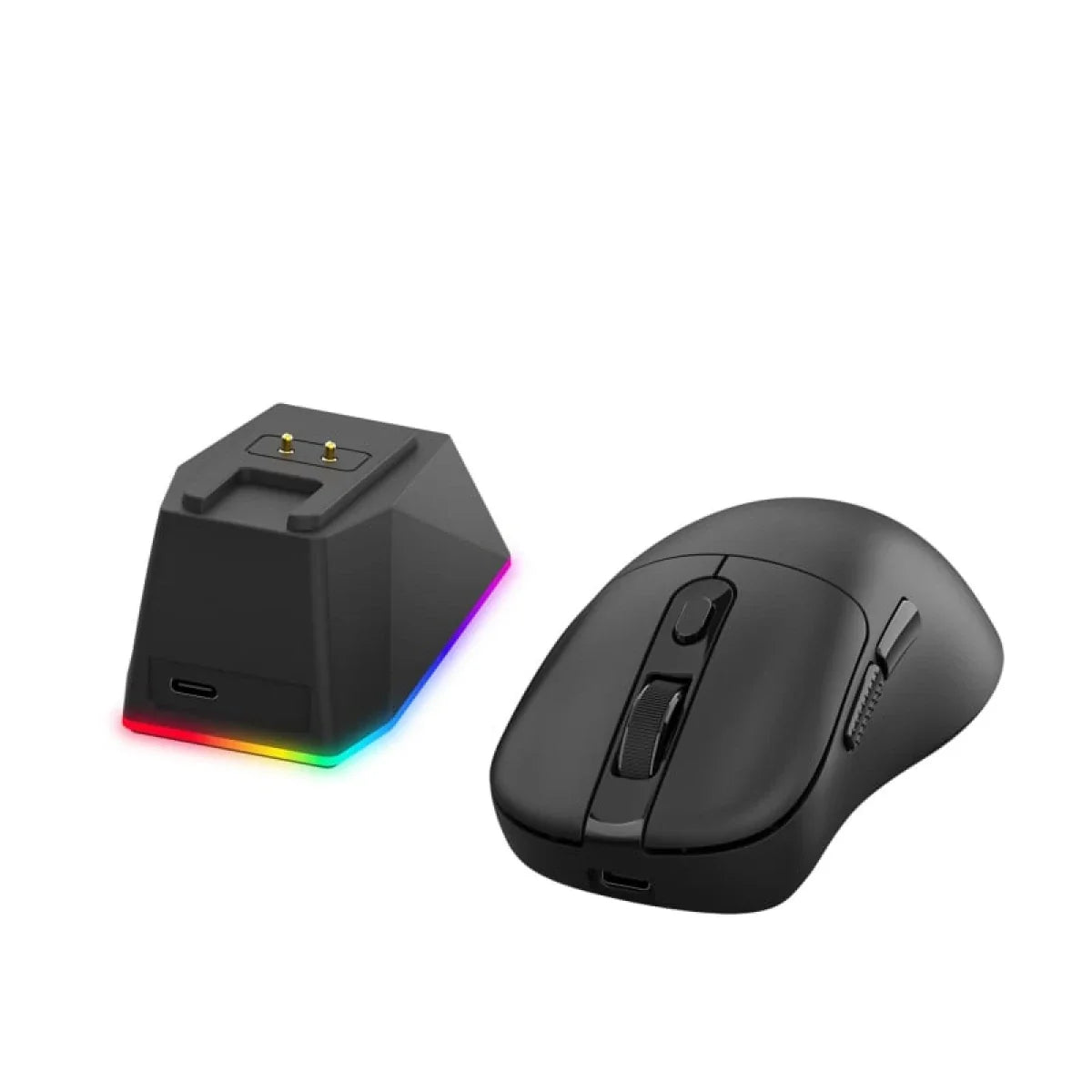Redragon m998 ultra lightweight wireless gaming mouse 3950 sensor with rgac black / 8000 hz