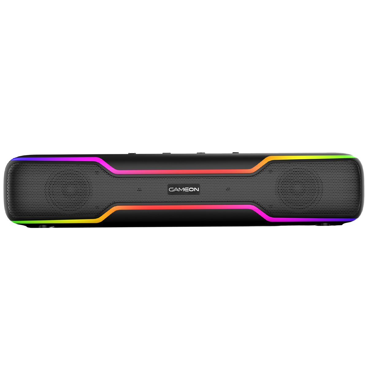 Gameon dominator blaze wireless rgb gaming soundbar - black - audio | speakers