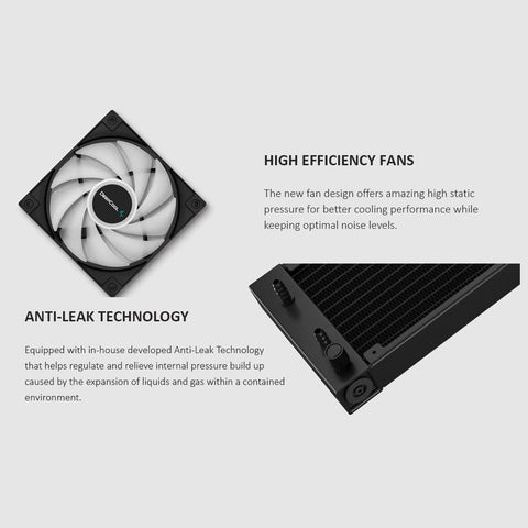 DeepCool LE500 LED Liquid CPU Cooler