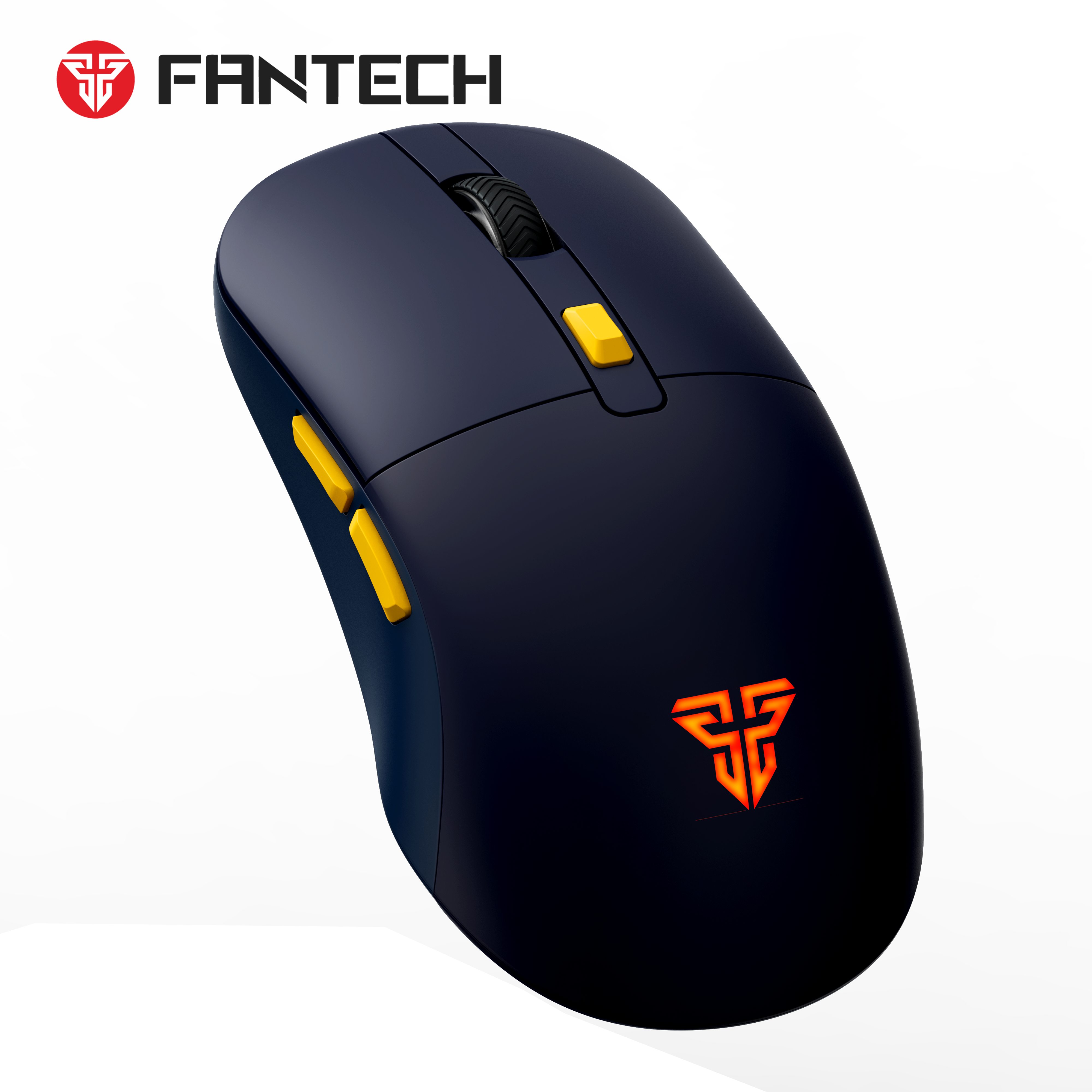 FANTECH WG9RD Wireless Gaming Mouse with Charging Magnetic Base Three Mode 12000DPI Customized E-sports Gamer Mouse