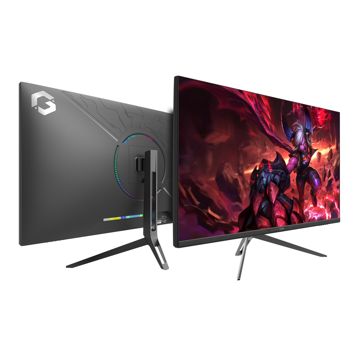Gameon premium series 32’’ 4k uhd 144hz mprt 0.5ms hdmi 2.1 fast ips gaming monitor (supports ps5) - black - monitors