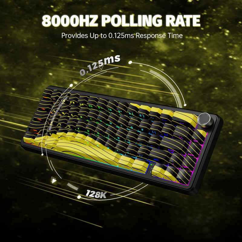 ATTACK SHARK X65PRO HE Wireless Rapid Trigger Keyboard Magnetic Switch