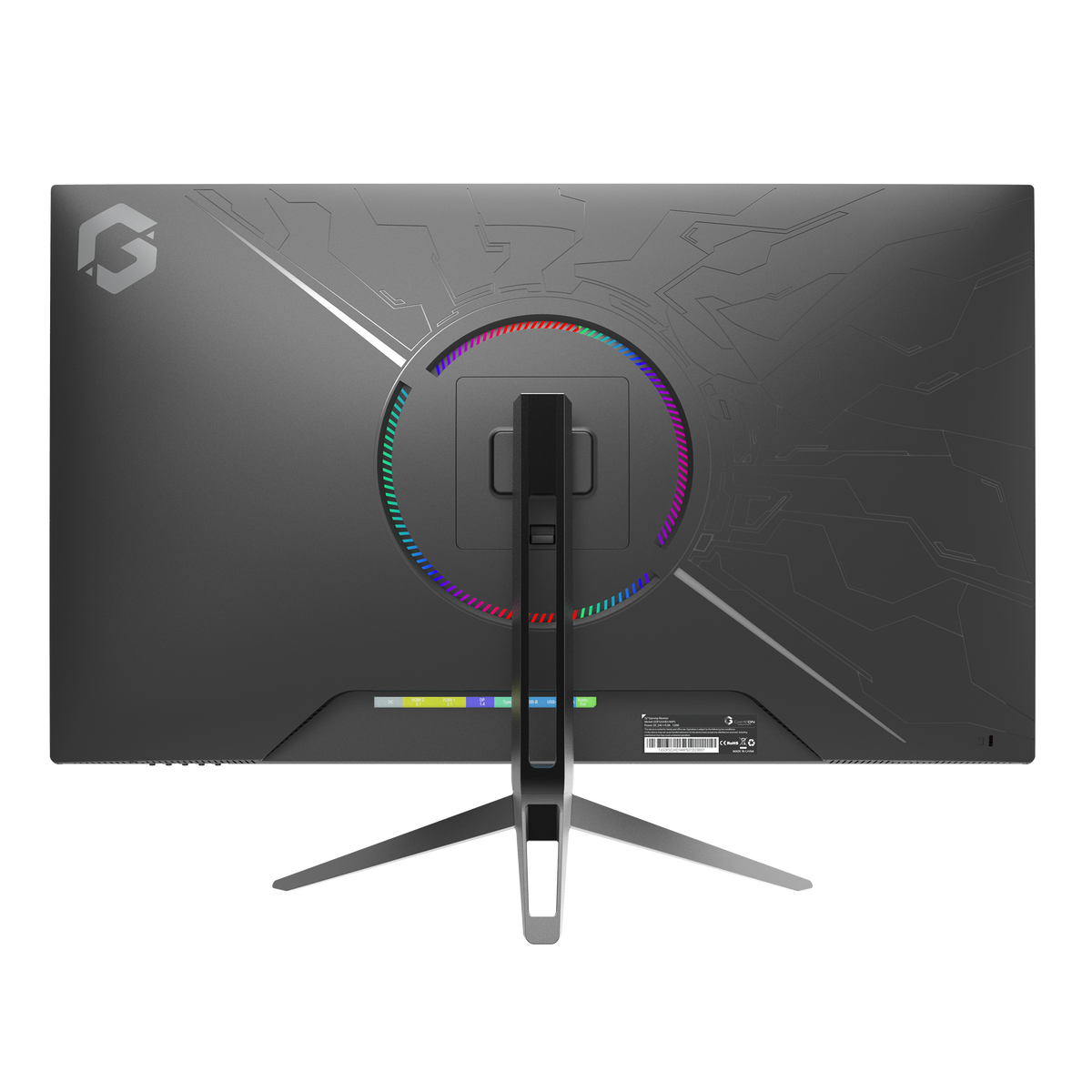 Gameon premium series 32’’ 4k uhd 144hz mprt 0.5ms hdmi 2.1 fast ips gaming monitor (supports ps5) - black - monitors