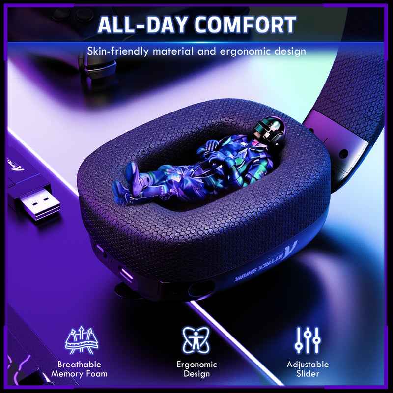 ATTACK SHARK L80PRO Wireless Gaming Headset