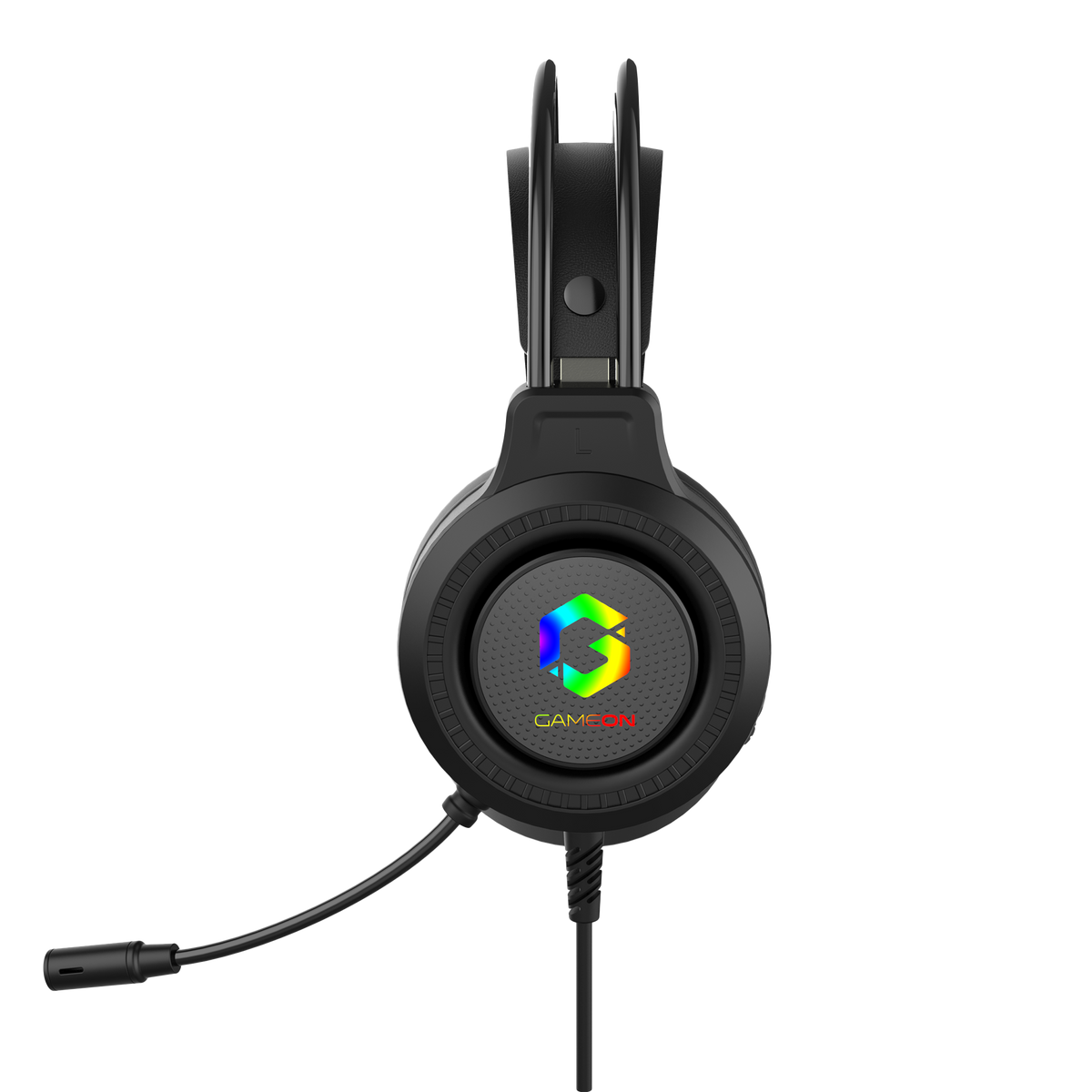 Gameon got101 shadowfire rgb gaming headset - black - audio | headset 3.5