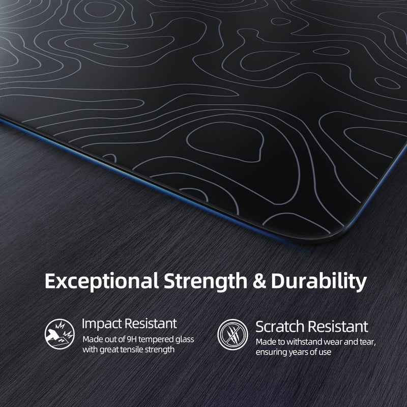 ATTACK SHARK CM05 Tempered Glass Gaming Mouse Pad