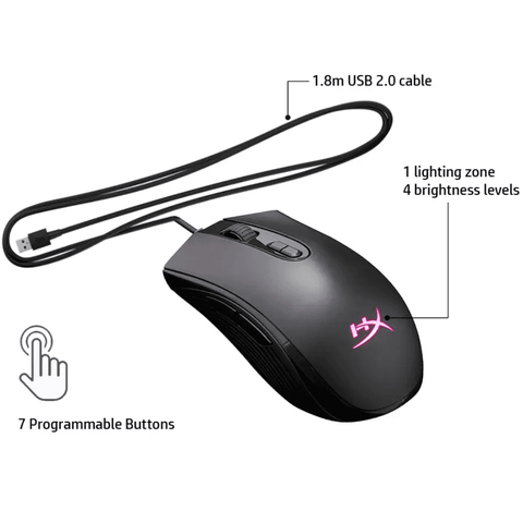 HyperX Pulsefire Core RGB Gaming Mouse USB