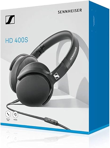 Sennheiser HD 400S Closed-Back Over-Ear Wired Headphones