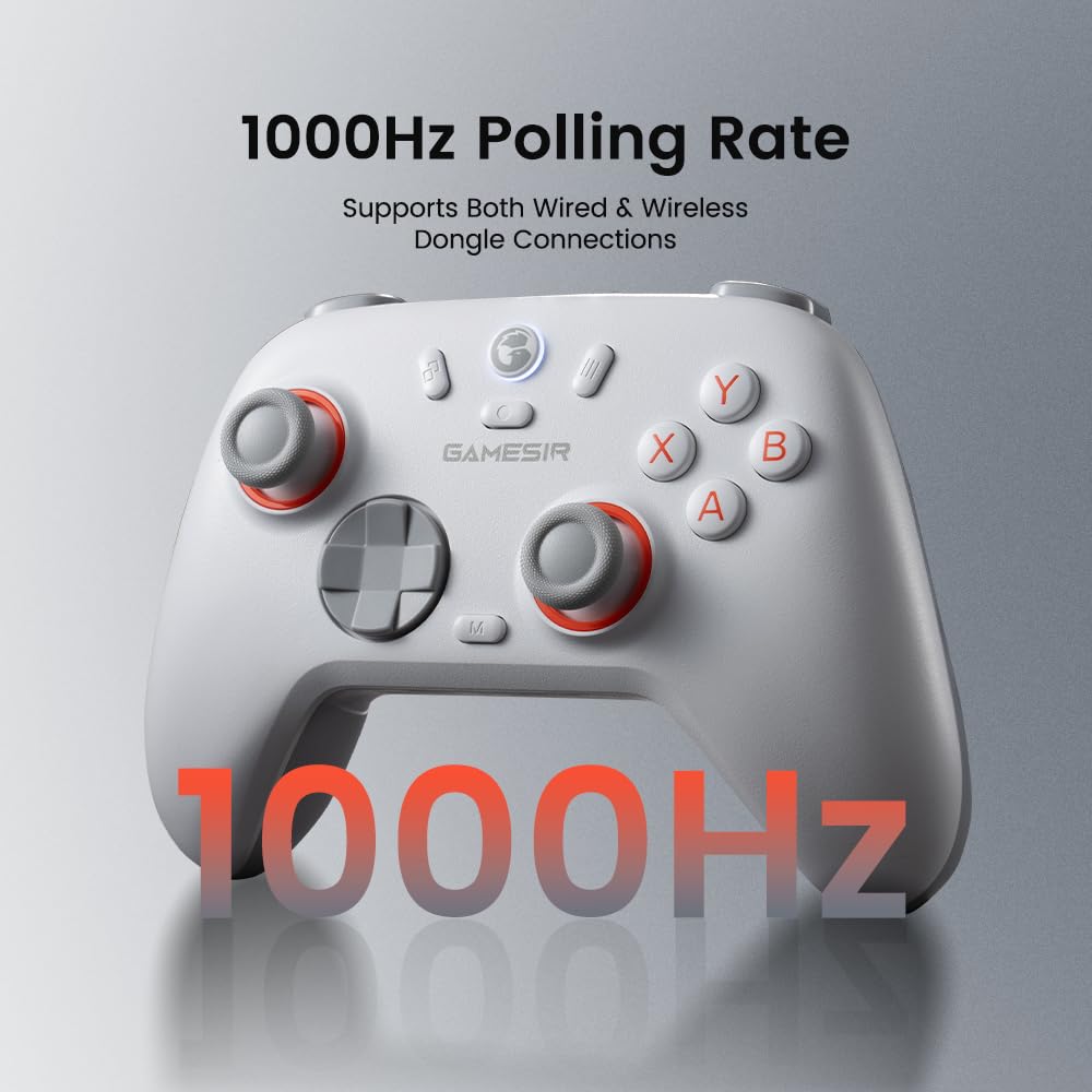 Gamesir nova lite 2 wireless pc controller with hall effect joysticks & triggers 2.4g & wired 1000hz polling rate
