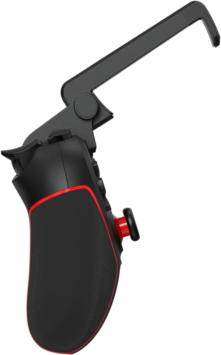 Redragon sempiten black and red gamer controller with cell phone holder g712