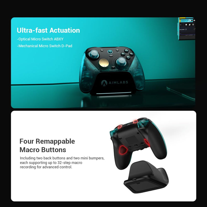 Gamesir g7 pro 8k pc wireless controller aimlabs edition – 8000hz - console | controller