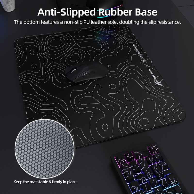 ATTACK SHARK CM05 Tempered Glass Gaming Mouse Pad