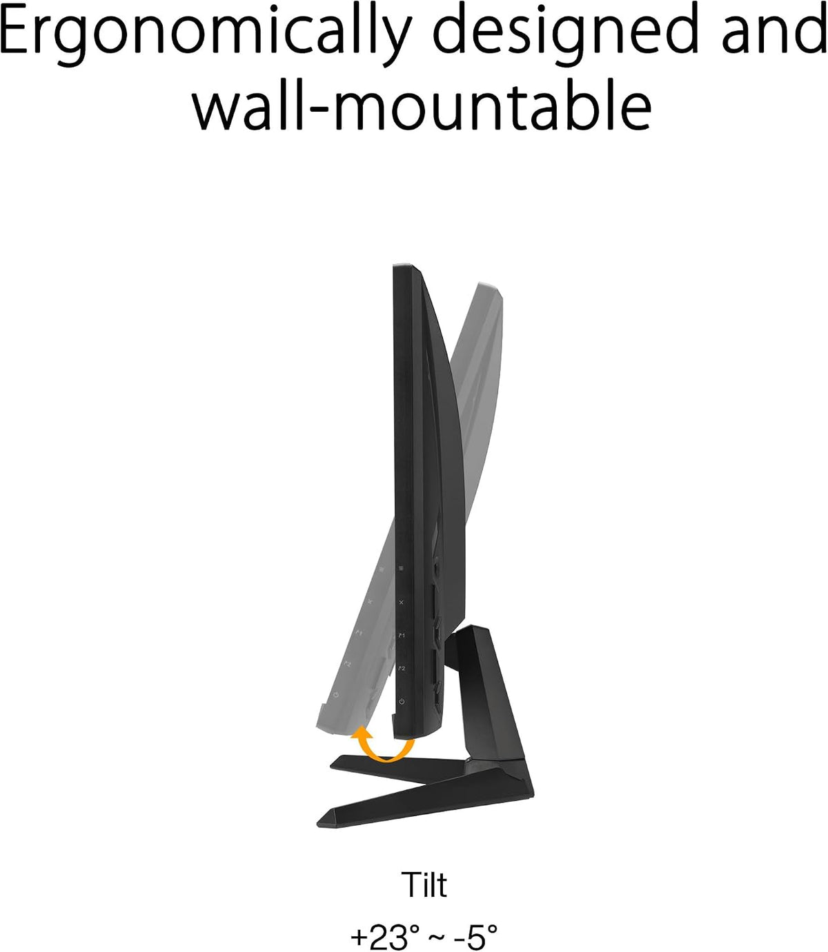Asus tuf gaming vg259q5a gaming monitor: 24.5-inch full hd(1920x1080) 200hz fast ips elmb 0.3ms gtg (min.) stereo