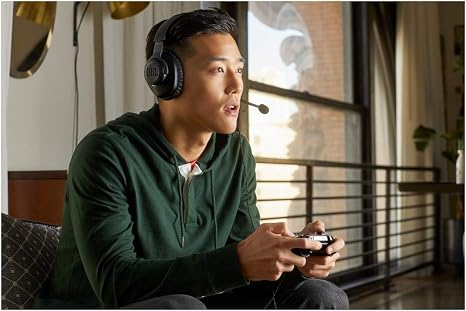 Jbl quantum m100 - wired over-ear gaming headphones - black - audio | headset 3.5