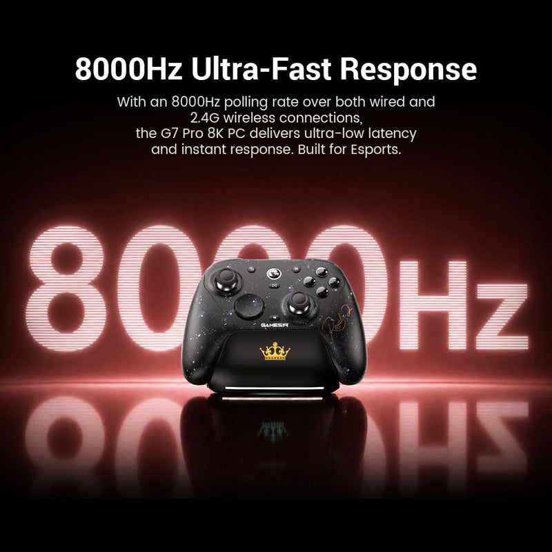 Gamesir g7 pro 8k pc wireless controller royal 2 edition – 8000hz - console | controller