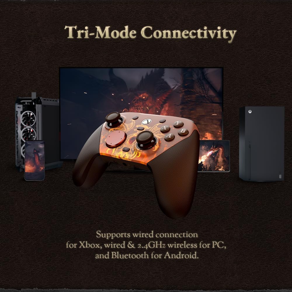 Gamesir g7 pro wired xbox controller for series x|s wireless pc gamepad tmr joysticks hall effect triggers 1000hz