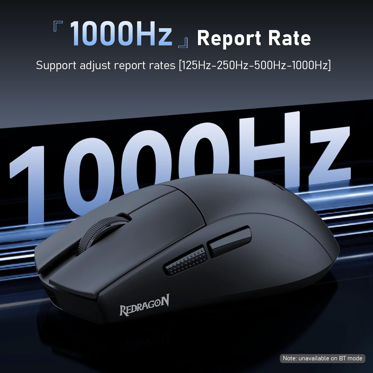 Redragon M999 Wireless Gaming Mouse With Stand 45000 DPI