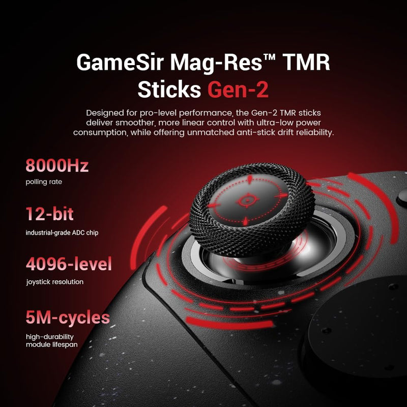 Gamesir g7 pro 8k pc wireless controller royal 2 edition – 8000hz - console | controller