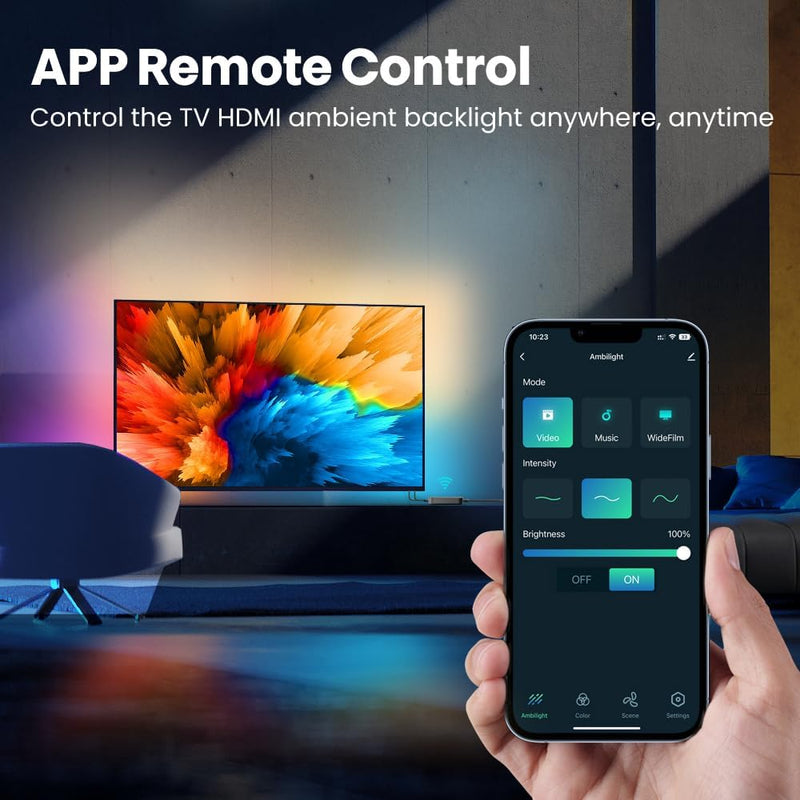 AVATTO The TV LED Backlight HDMI 2.0 Sync
