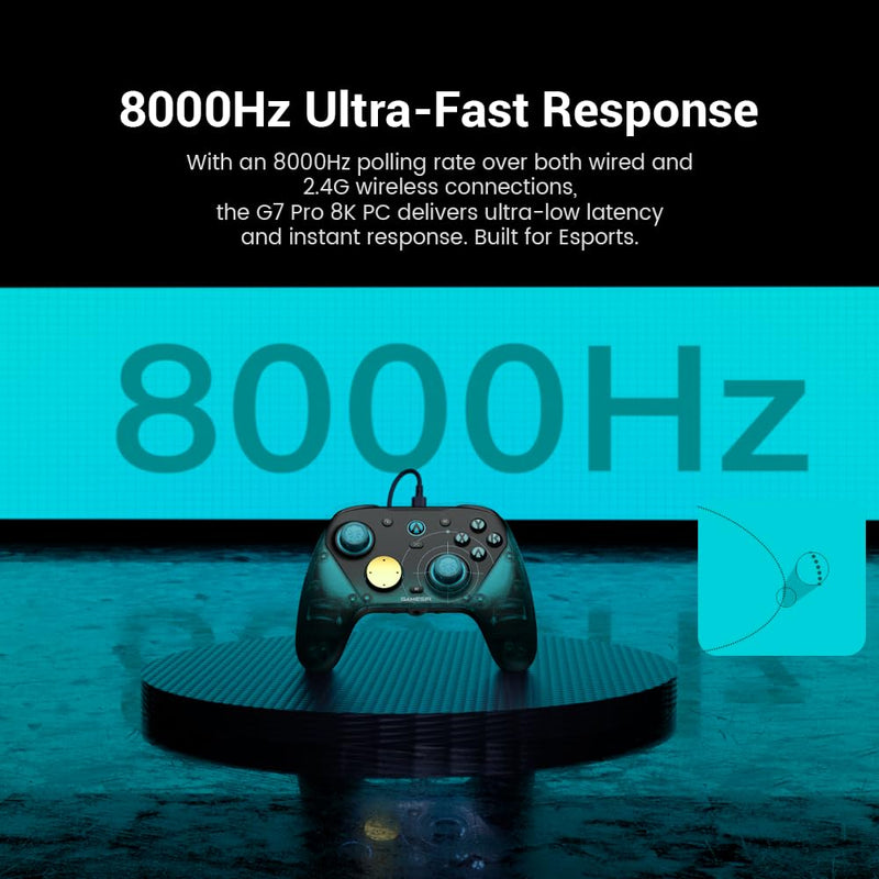 Gamesir g7 pro 8k pc wireless controller aimlabs edition – 8000hz - console | controller
