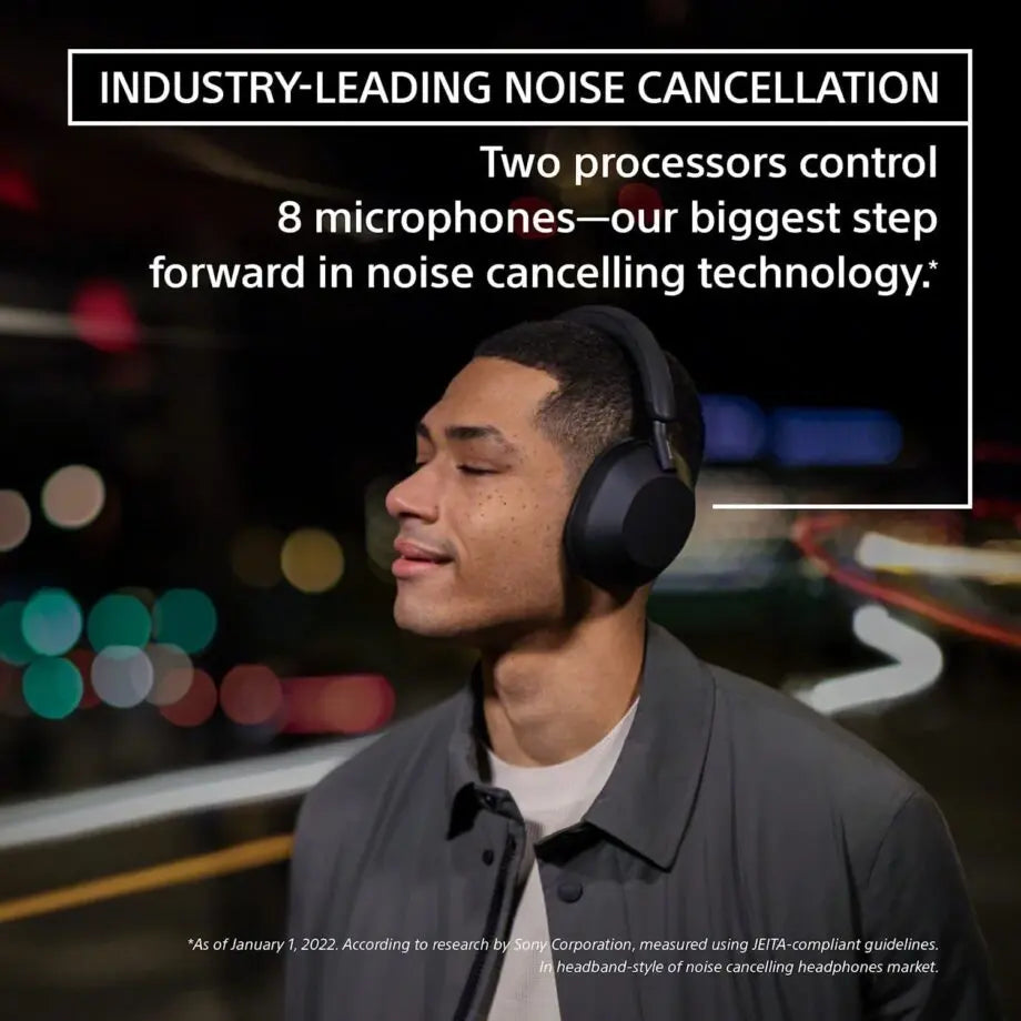 Sony wh-1000xm5 wireless noise canceling headphones - black - audio | wireless headset