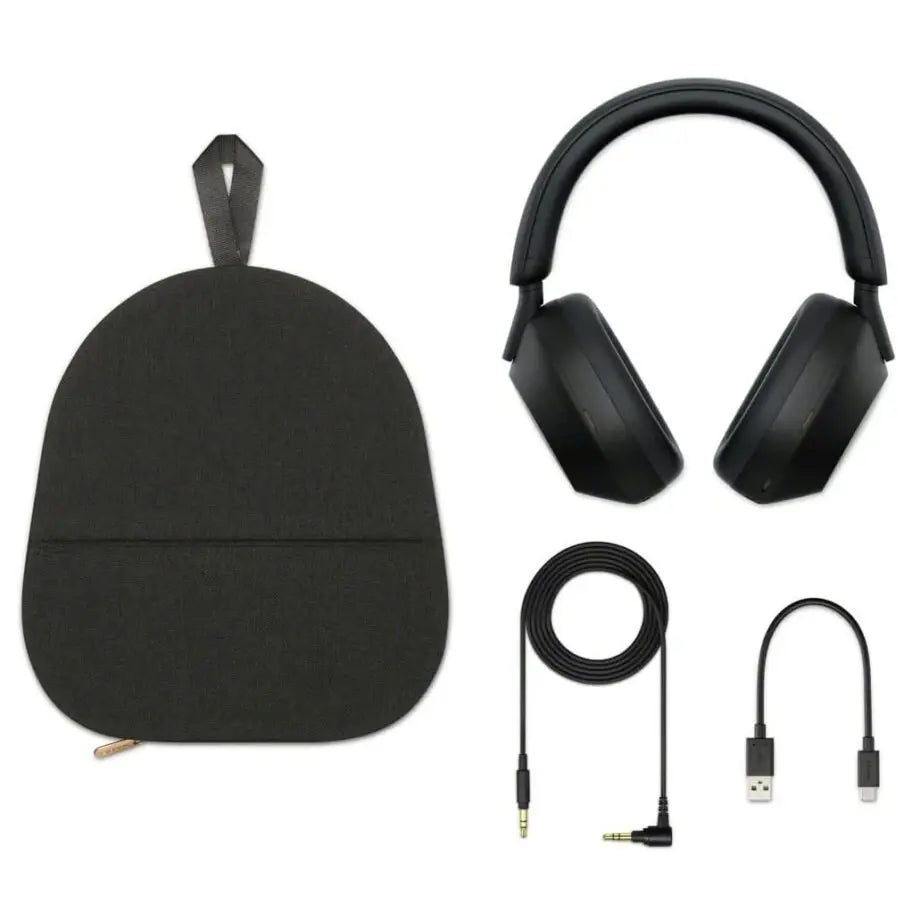 Sony wh-1000xm5 wireless noise canceling headphones - black - audio | wireless headset