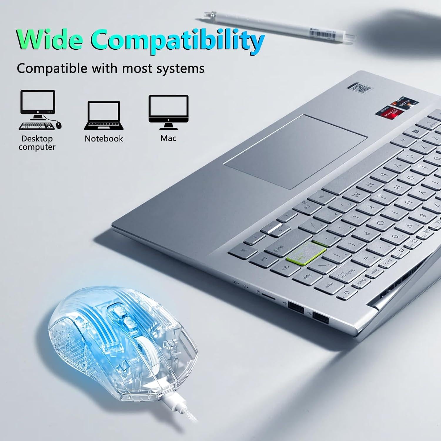 Redragon Wired Gaming Mouse, 24,000 DPI, 7 Programmable Button, 2 Side Buttons.