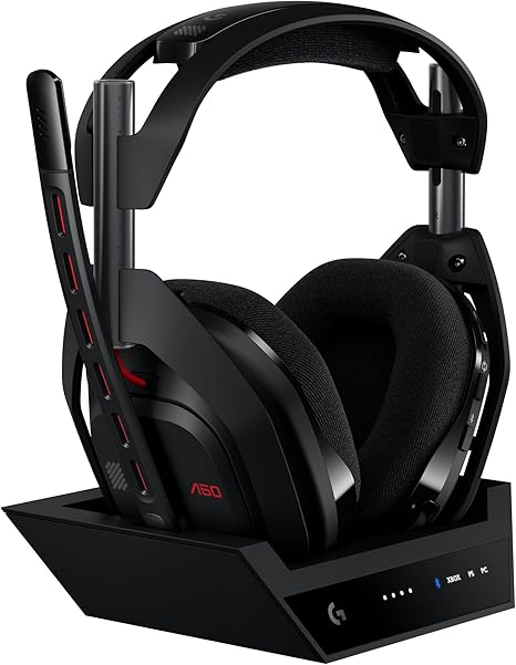 Logitech g astro a50 multi-platform wireless gaming headset - black - audio | wireless headset
