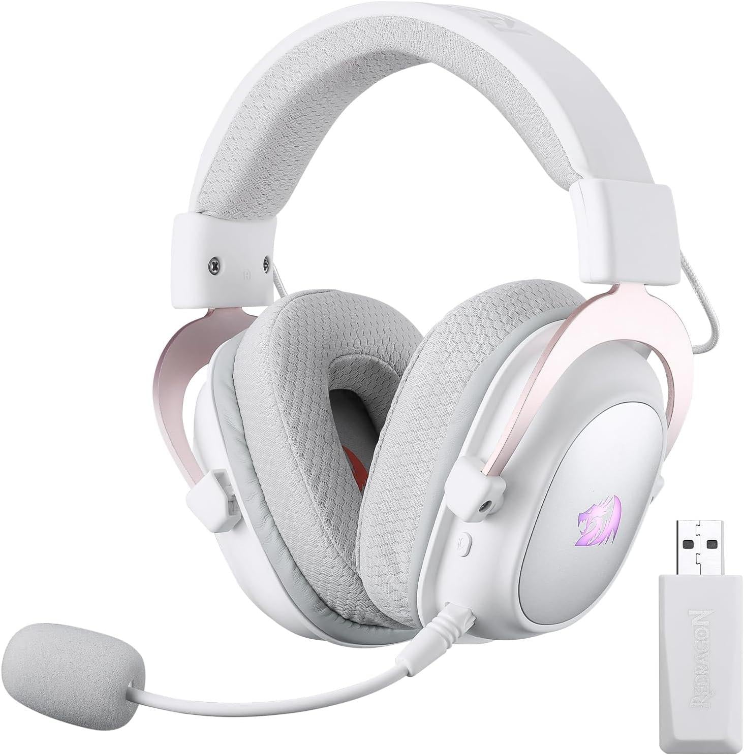 Redragon H510 PRO 3-Mode RGB Gaming Headset - 7.1 Surround Sound.