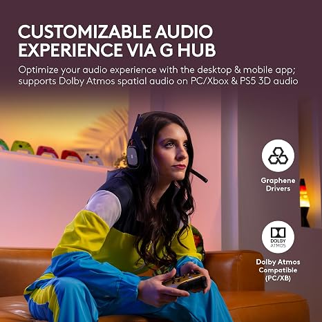 Logitech g astro a50 multi-platform wireless gaming headset - black - audio | wireless headset