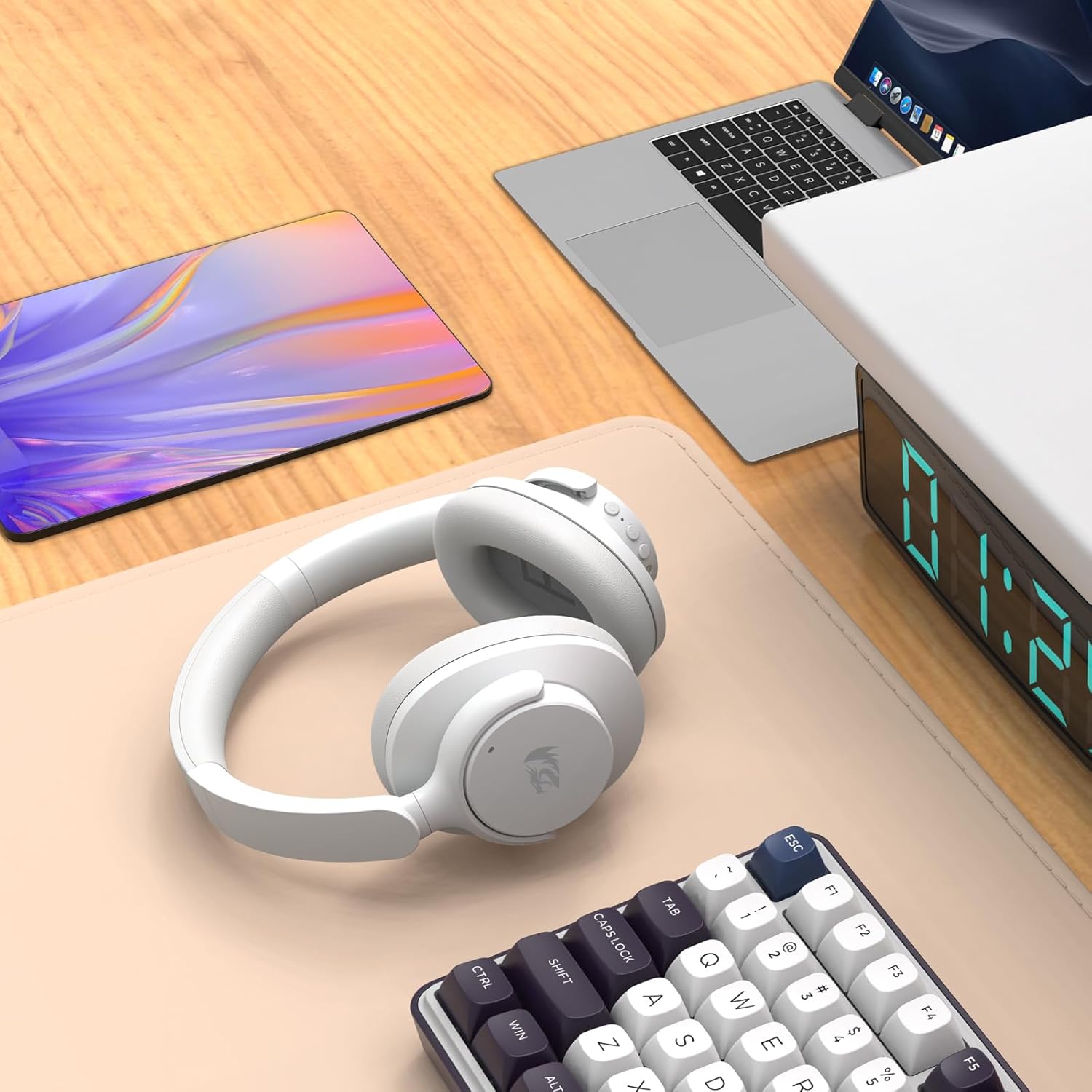 Redragon H610 Wireless Gaming Headset for PC, Mac, NS, Phone