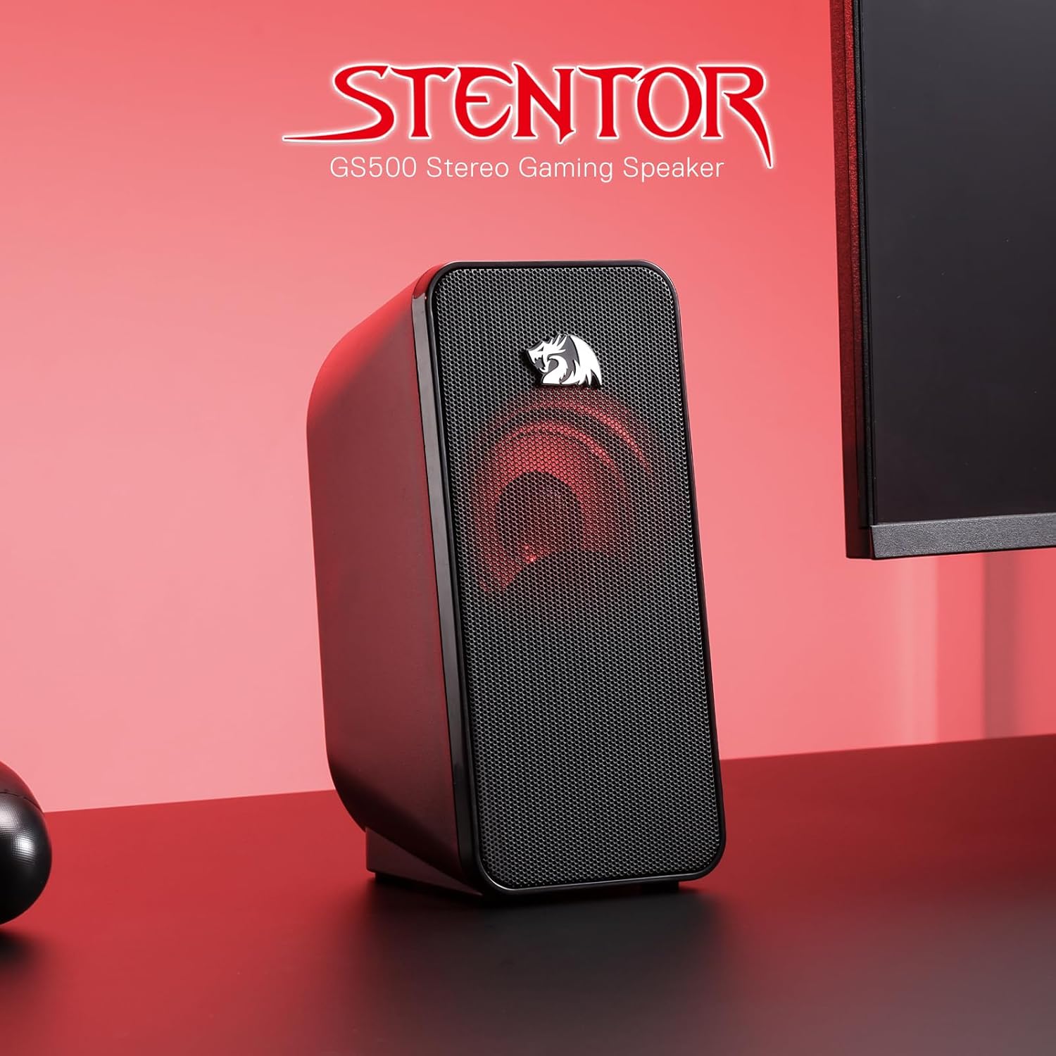Redragon GS500 Stentor PC Gaming Speaker, 2.0 Channel Stereo