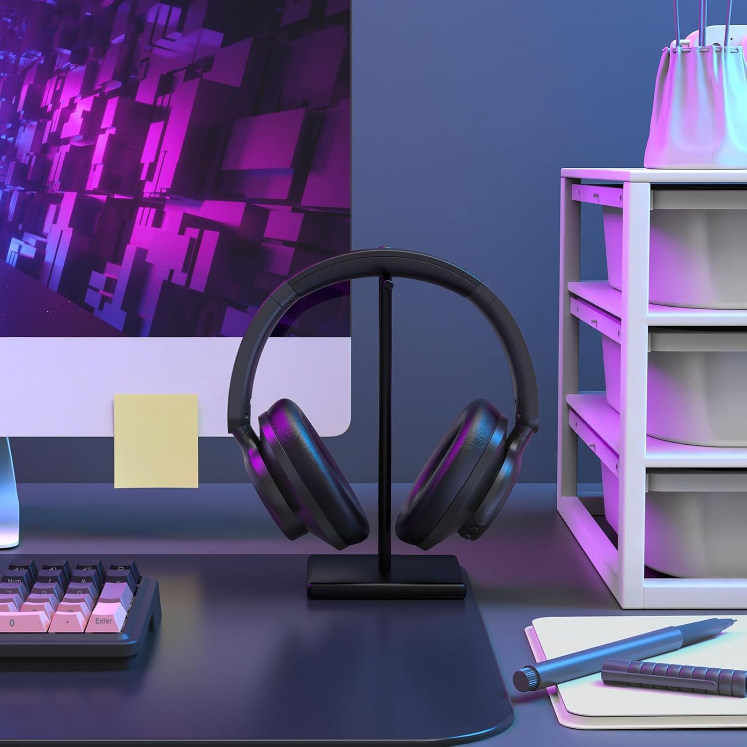 Redragon H610 Wireless Gaming Headset for PC, Mac, NS, Phone