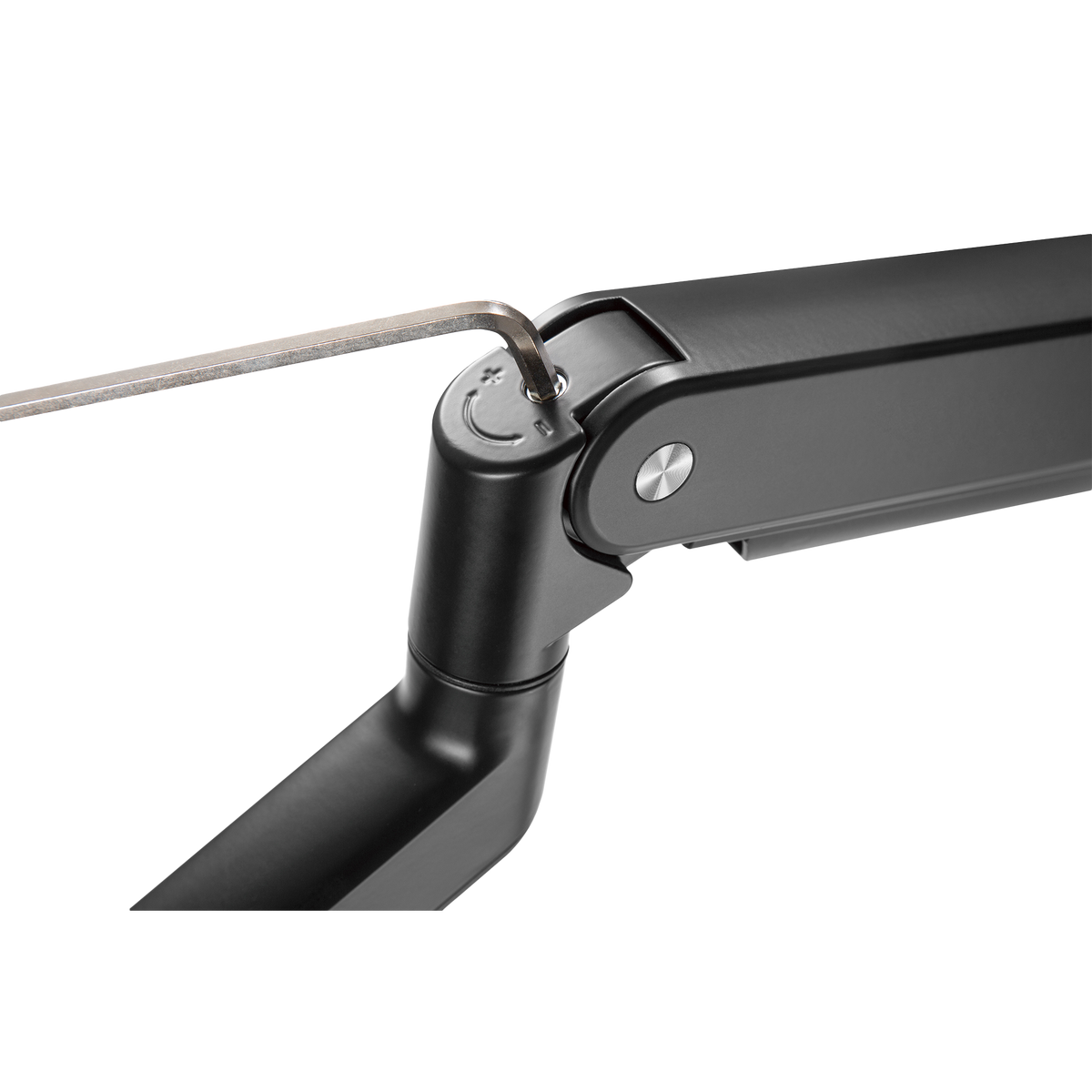Gameon go-2045 pole-mounted spring-assisted dual monitor arm for gaming and office use 17’’ - 32’’ each arm up to 9 kg