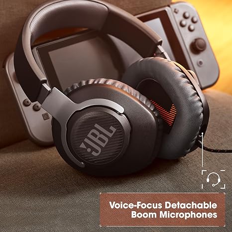 Jbl quantum m100 - wired over-ear gaming headphones - black - audio | headset 3.5