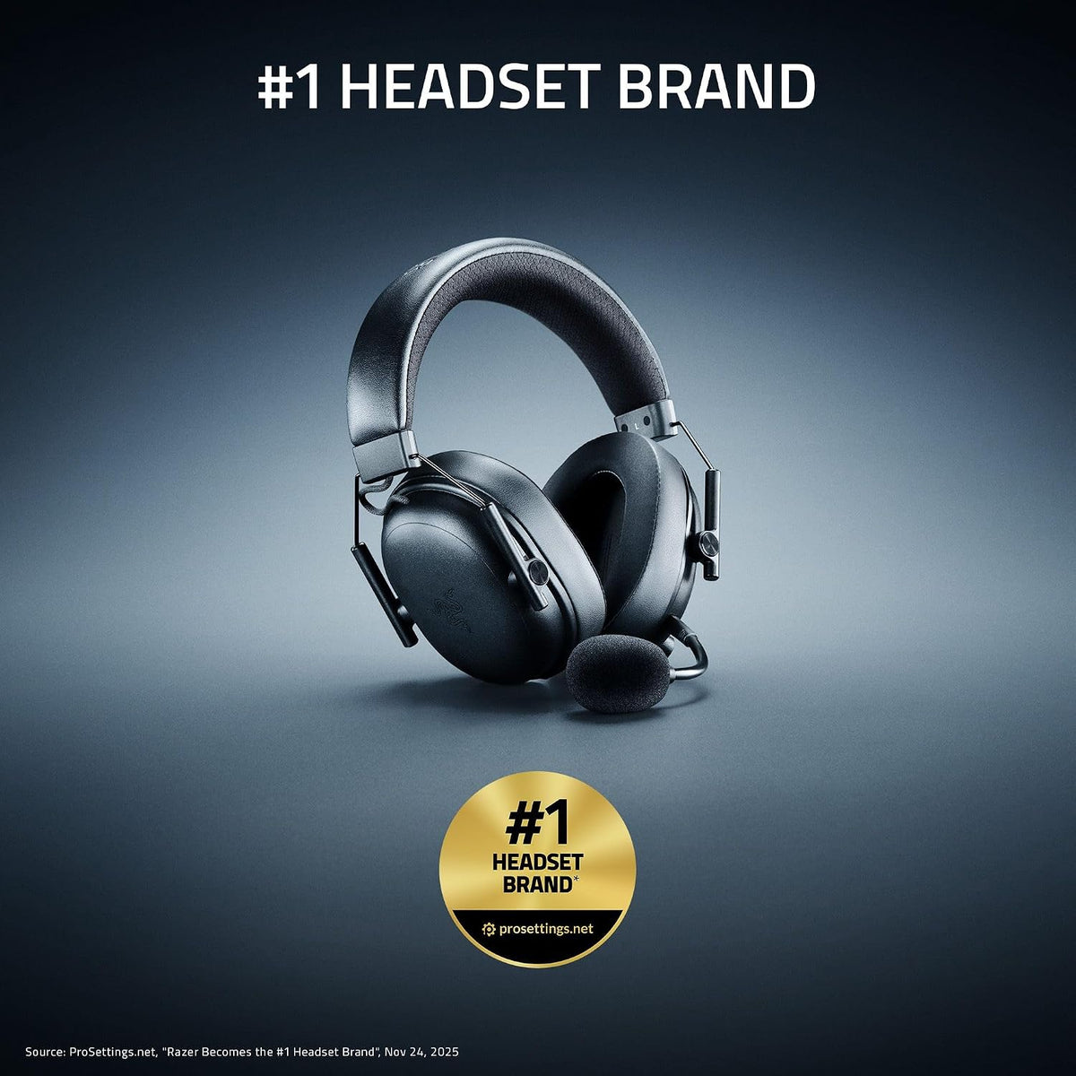 Razer blackshark v3 wireless pc gaming headset 70 hr battery black - audio | wireless headset