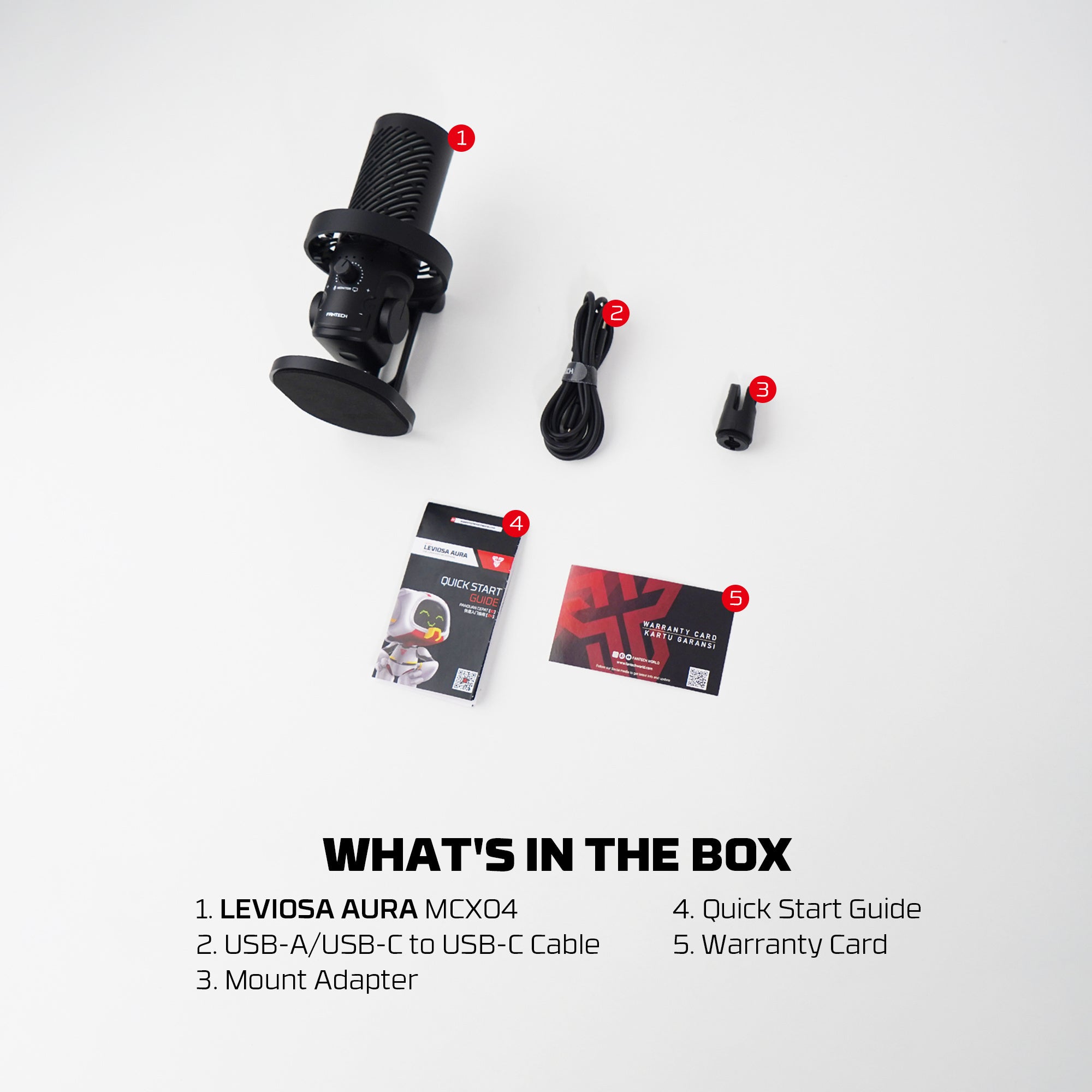 Fantech MCX04 Leviosa Aura Condenser Microphone