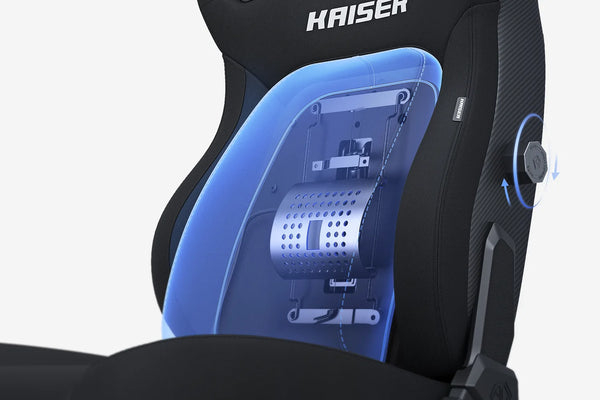 AndaSeat Kaiser 4 Gaming Chair - Linen Fabric Black