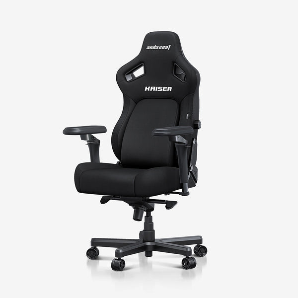 AndaSeat Kaiser 4 Gaming Chair - Linen Fabric Black