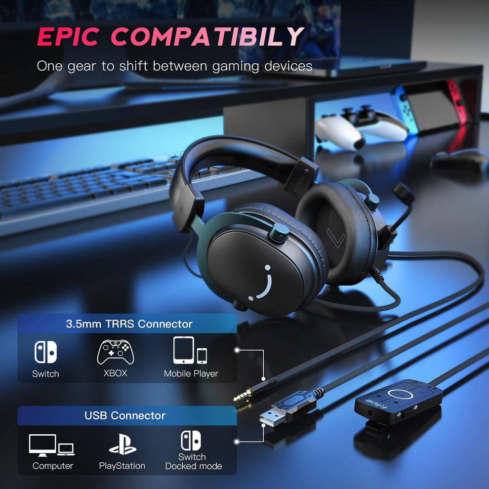 FIFINE AmpliGame H9 USB Gaming Headset